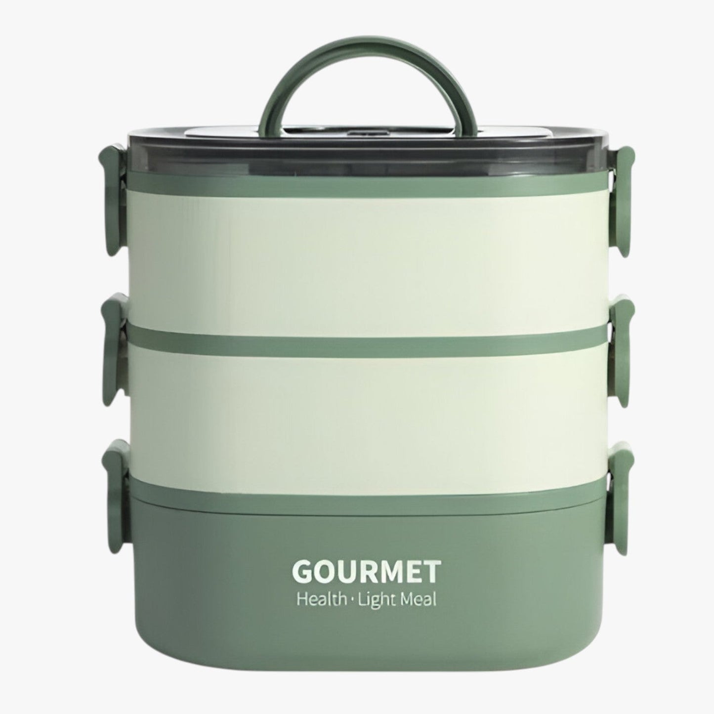 Frankie | 2000 ml bruchbox mit 3 Fächern, auslaufsicher