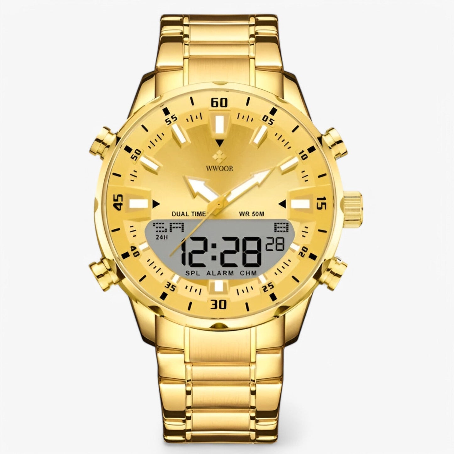 Dario | Militärische Sportuhr aus Edelstahl