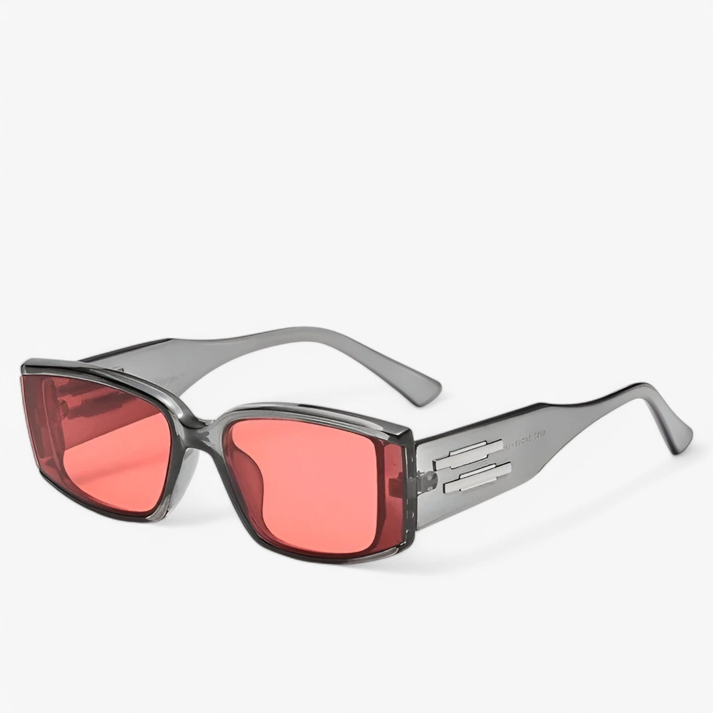 David | Retro Sonnenbrille mit kleiner rechteckiger Fassung