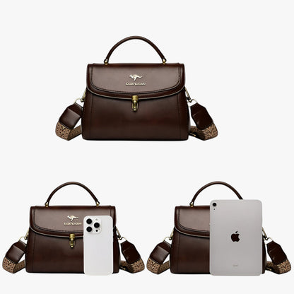 Arabella | Elegante Umhängetasche und Schultertasche aus Leder