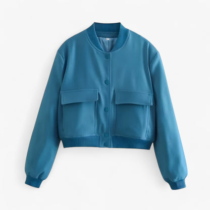 Damen Bomberjacke – Herbst/Winter Cropped