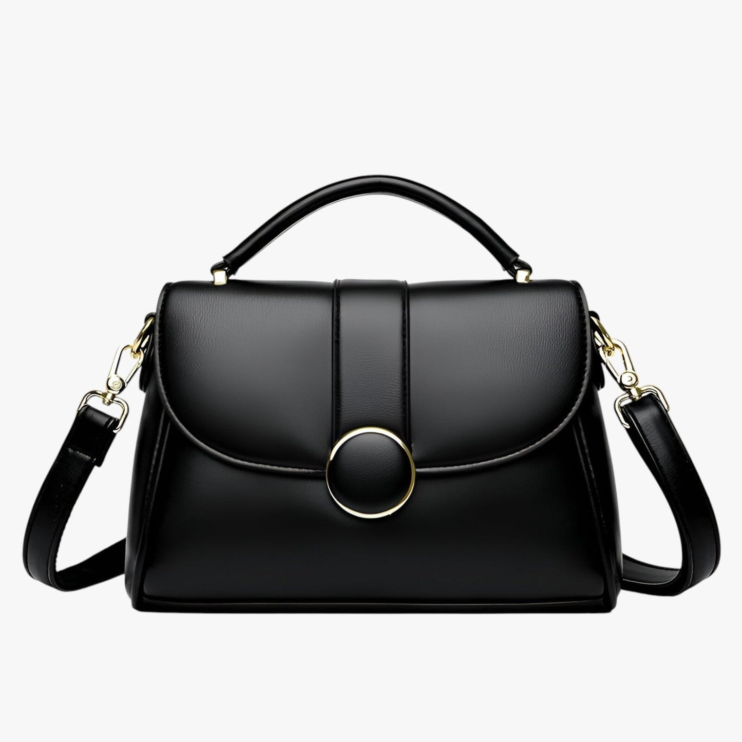 Suzy | Elegante Umhängetasche mit Markensignet