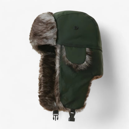 Warme Russische Wintermütze - Schützt vor Kälte & Wind