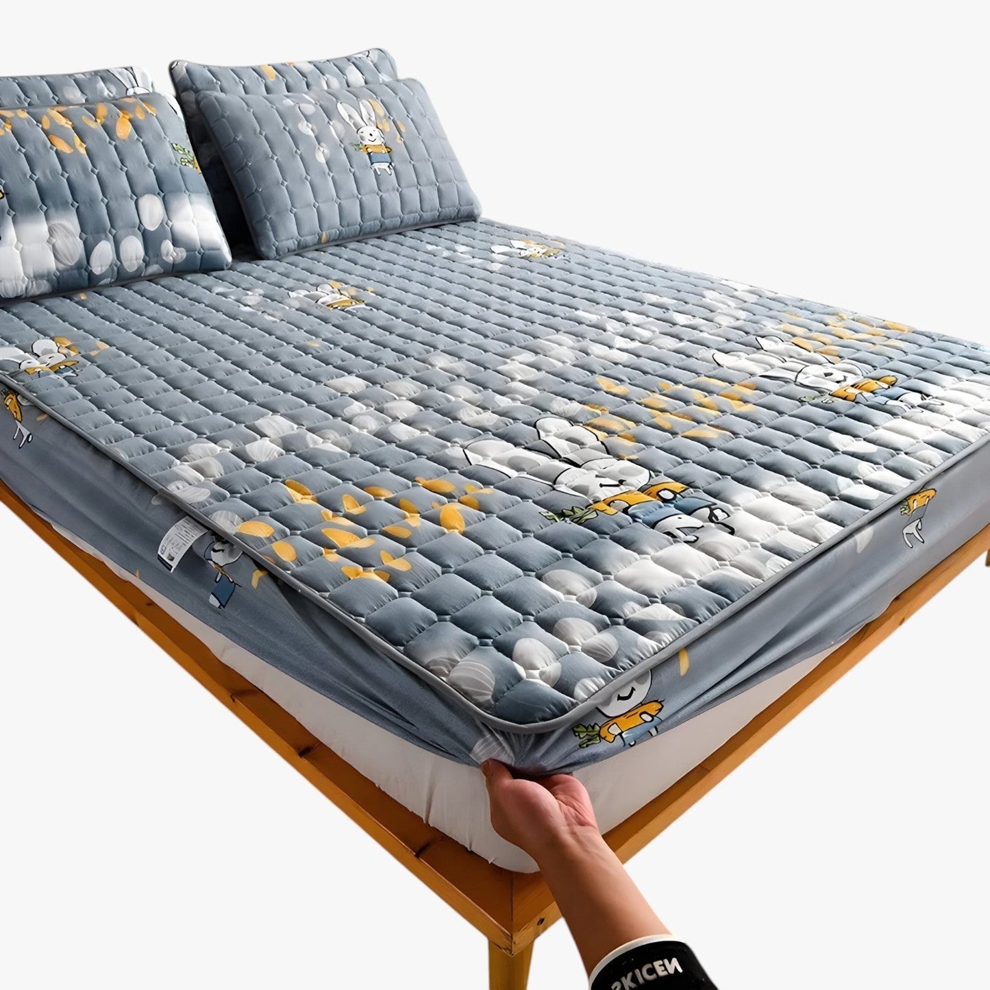 Griselda | Ademend, antibakteriell und kinderfreundlicher Matratzenschoner