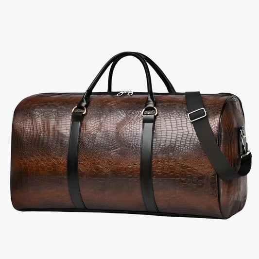 Archie | Robuste und geräumige Reisetasche aus Leder