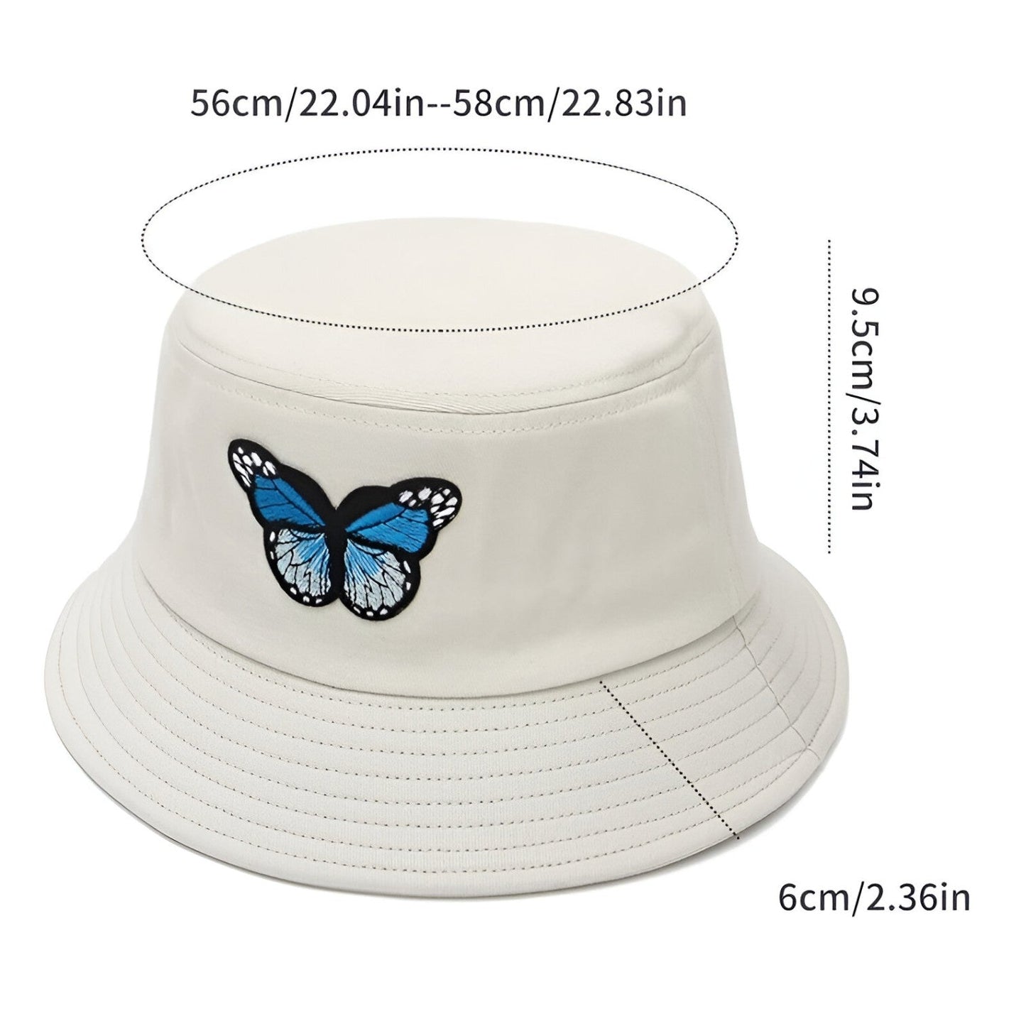 Brenda | Stilvolle Sonnenschutz mit Schmetterlingsakzent – für aktive Mädchen
