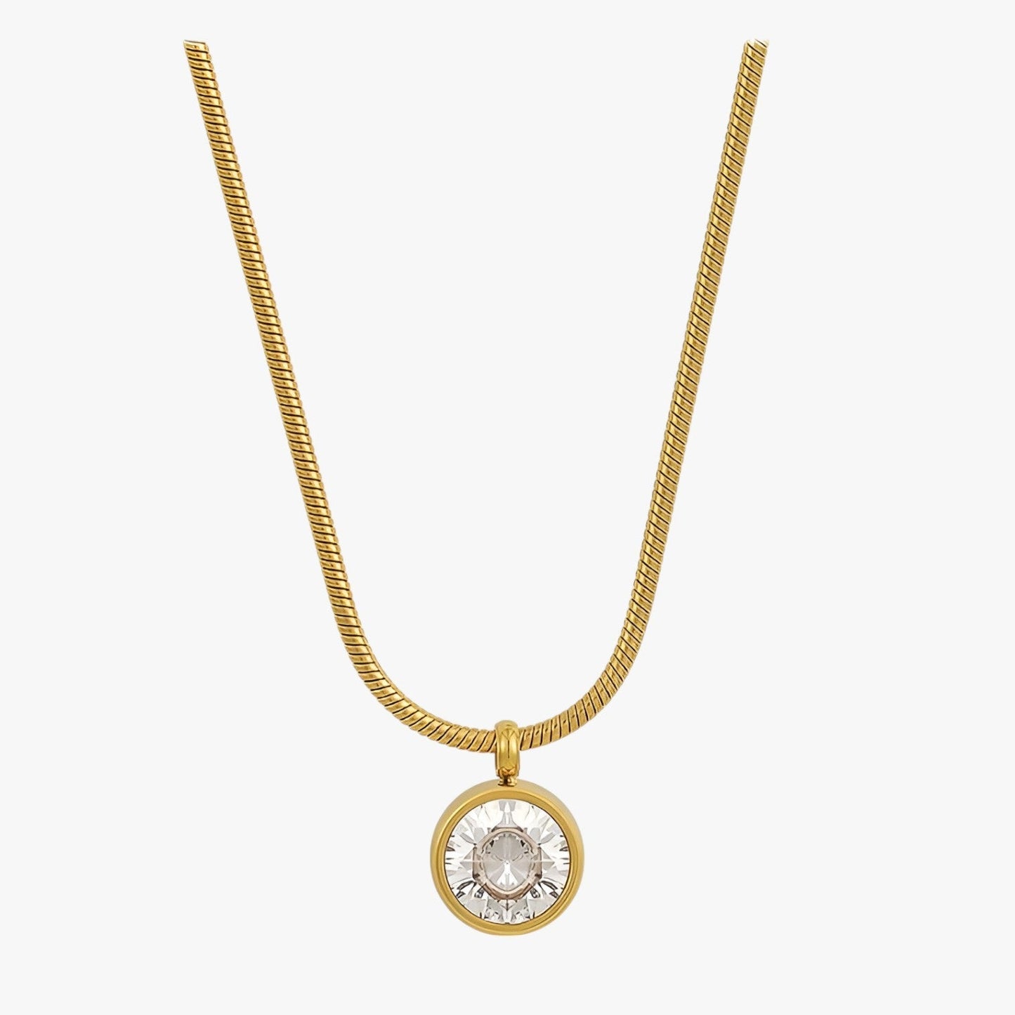 Nina | 2025 Glänzende Goldene Kette – Einfach, Elegant und Nachhaltig