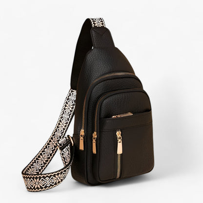 Moderne PU-Leder Brusttasche – Elegant & Vielseitig