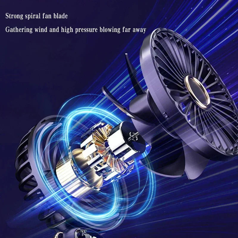 BreezeBright™ | Leistungsstarker Mini-Ventilator