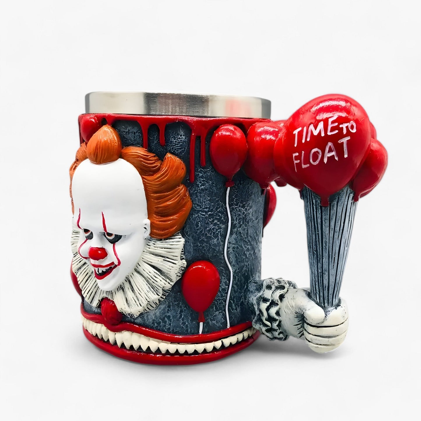 Eine kreative Tasse aus Edelstahl - Lustiger Becher für Bier und Kaffee