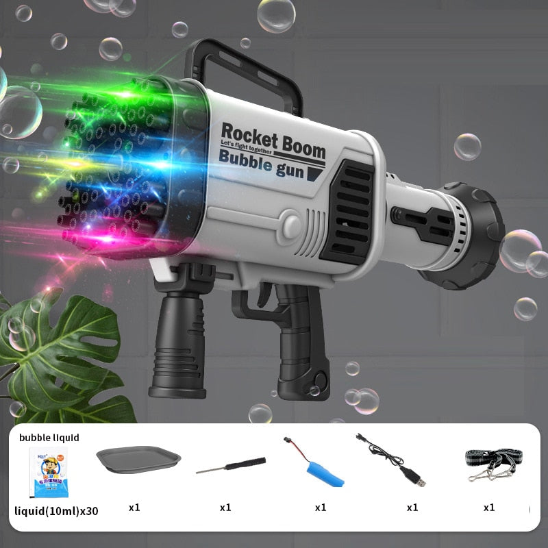 MagicBubbles™ | 69-Loch-Gatling-Blasenmaschine