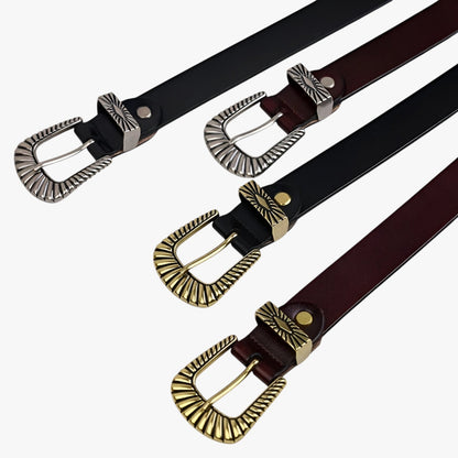Veronica | Westernledergürtel für Jeans
