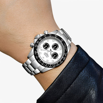 Kashmir | Luxus Chronograph Uhr aus Edelstahl