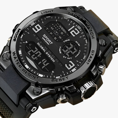 Kevin | Wasserdichtes, stoßfestes Sportarmbanduhr