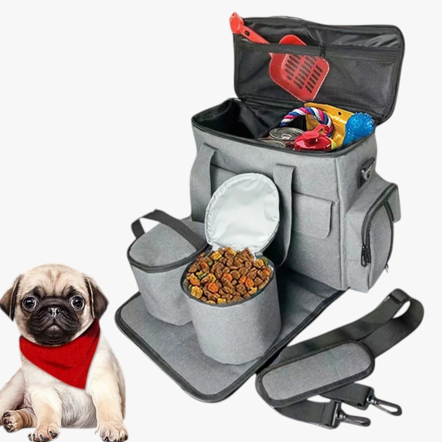 Frankie | Snacktasche zum Spaziergehen für Hunde und Katzen