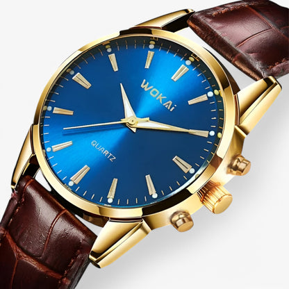 George | Retro Unisex Quarz-Uhr