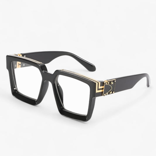 Manuel | Retro quadratische Sonnenbrille für Herren