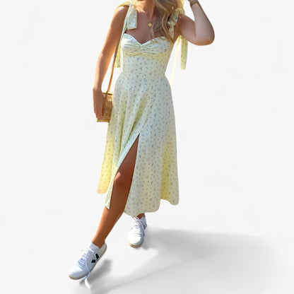 Evie - Elegantes Kleid mit Blumenmuster