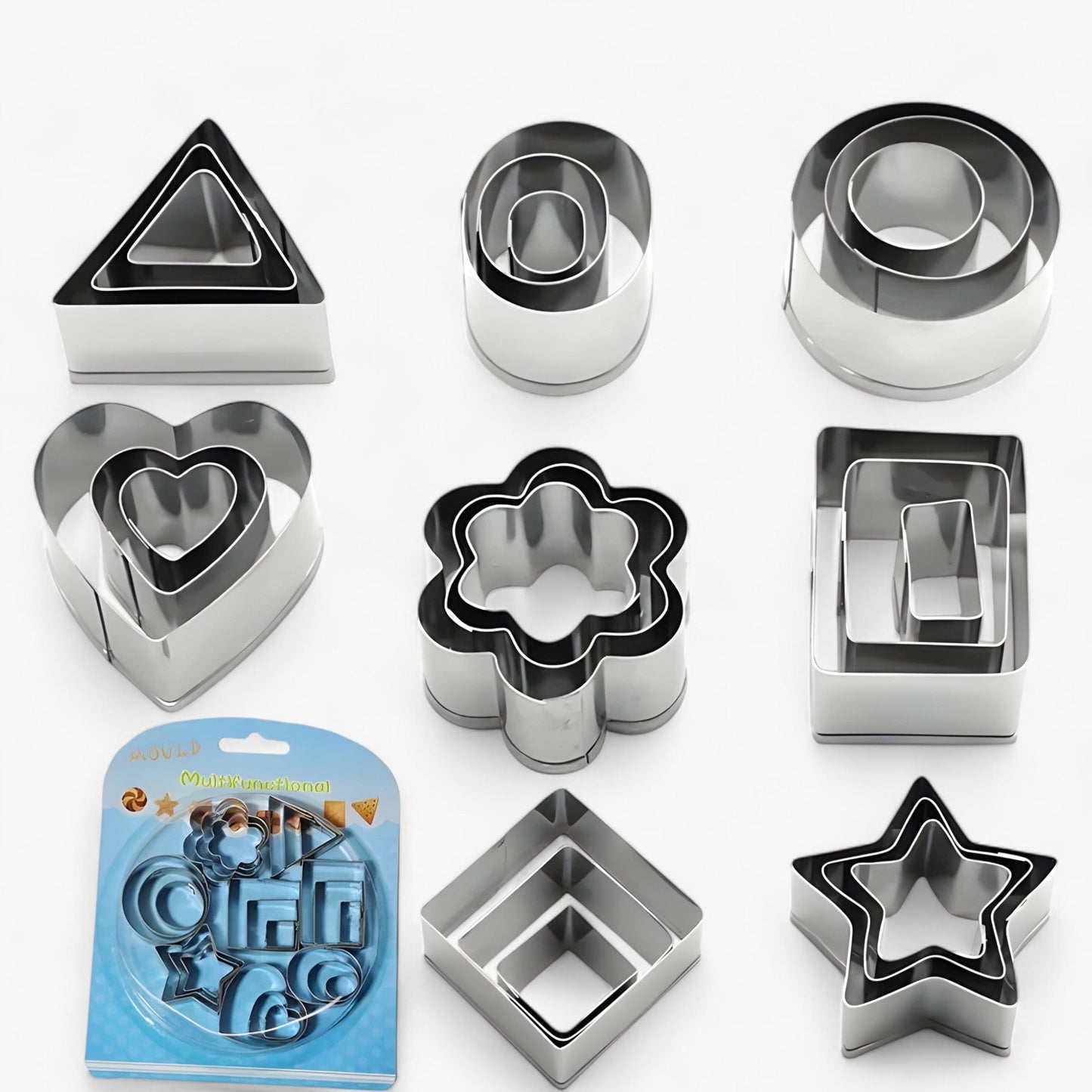 Mini Weihnachtsausstecher-Set - Perfekt für festliches Backen und Tortendekoration