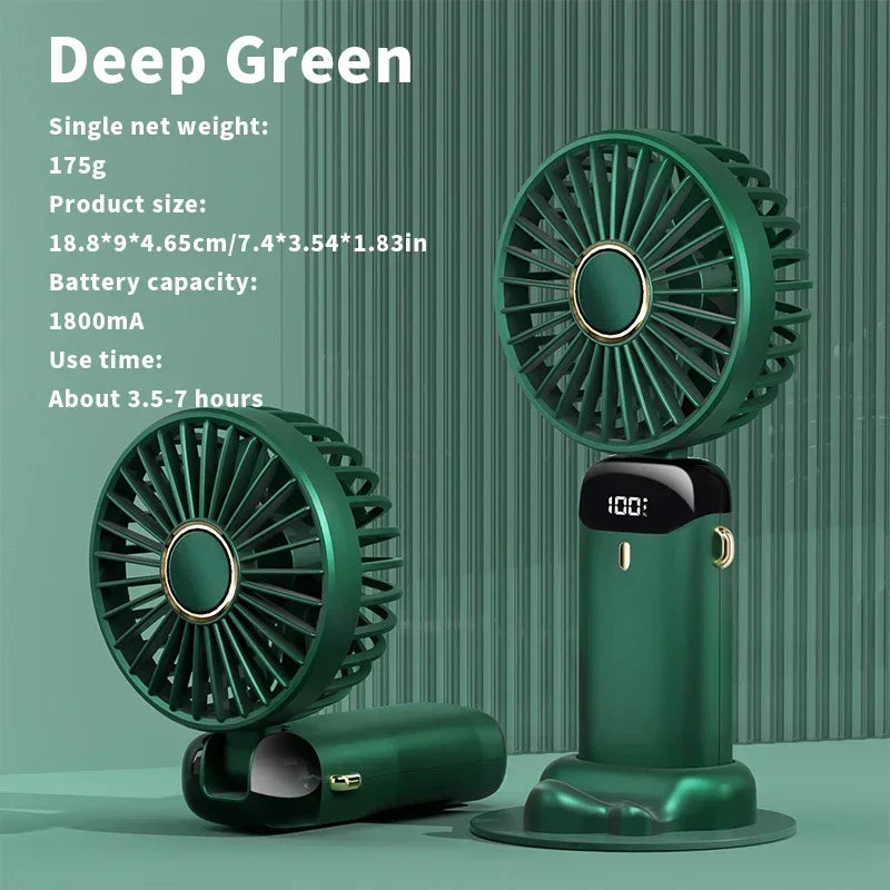 BreezeBright™ | Leistungsstarker Mini-Ventilator