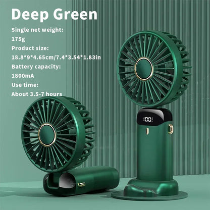BreezeBright™ | Leistungsstarker Mini-Ventilator