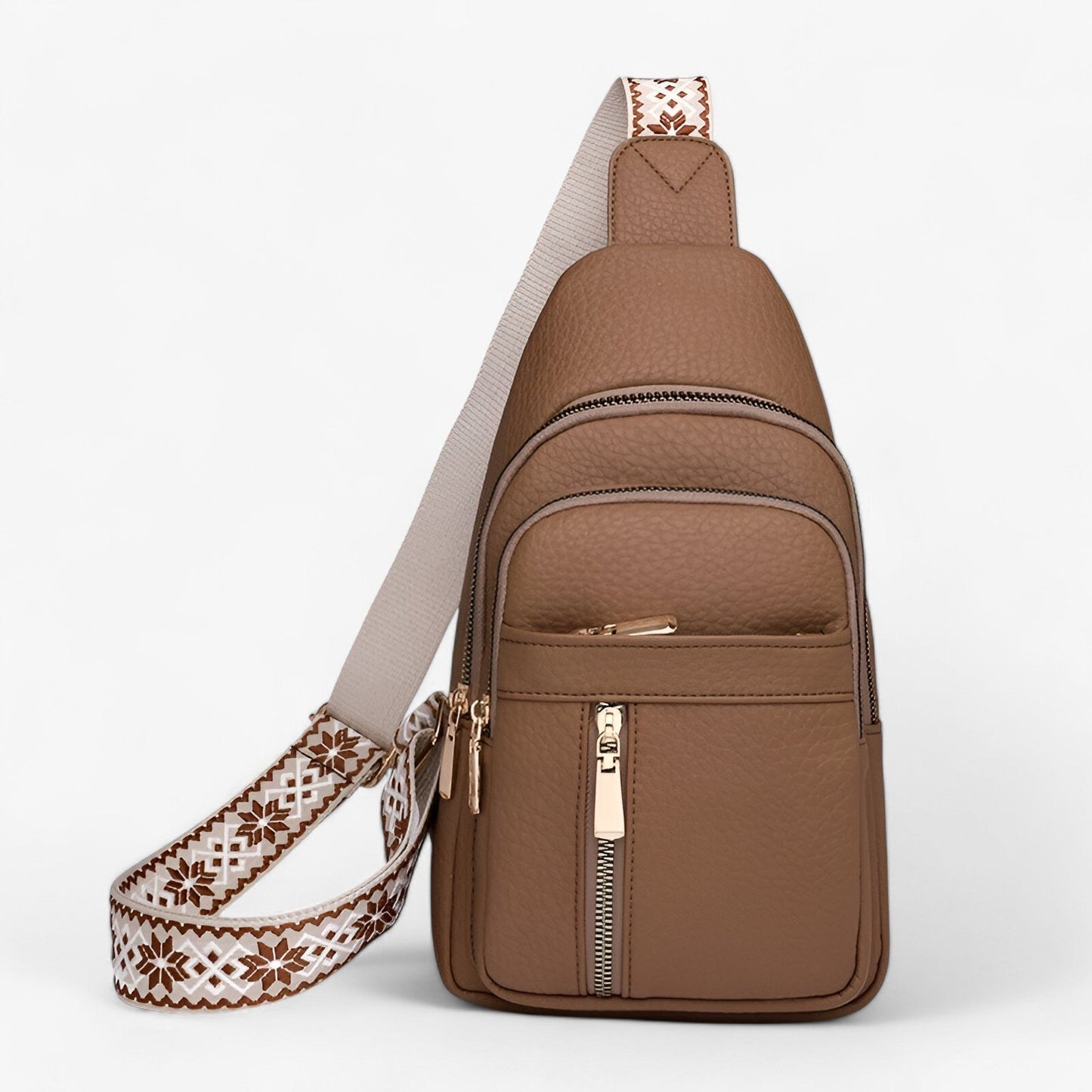 Moderne PU-Leder Brusttasche – Elegant & Vielseitig