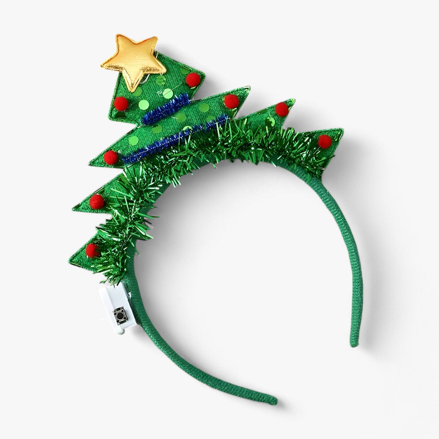 Kerstglanz | Bandeau LED Schneeflocke und Weihnachtsbaum - Festliche Unterhaltung für Geschenke
