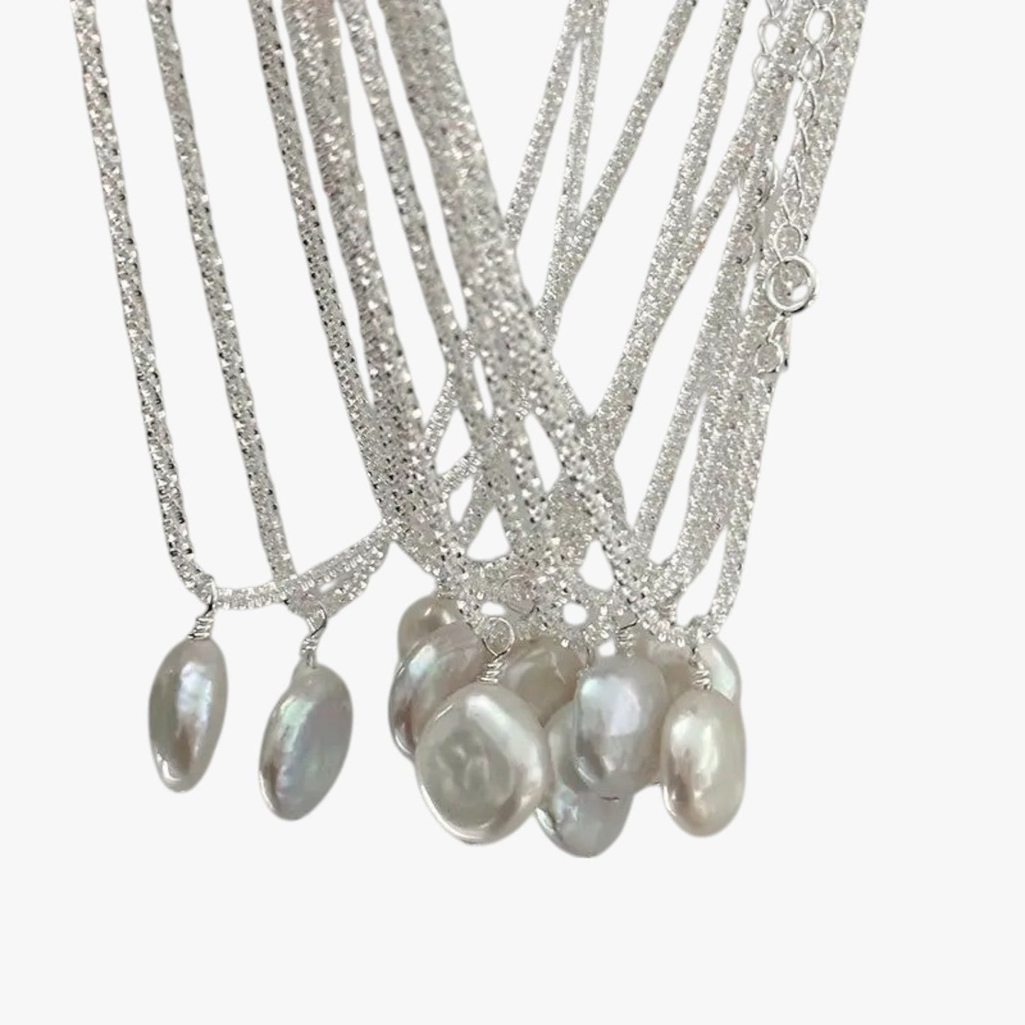 Evelynn | Silber 925 Kette mit Perle als Choker