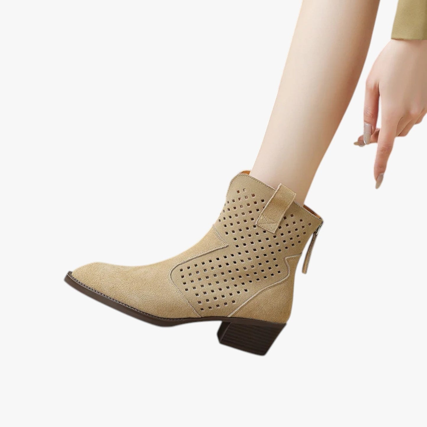 Alison | Damen-Chelsea-Stiefeletten - Bequem, elegant und aus Wildleder