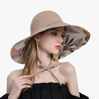 Marjorie | Sommerhut mit breitem Rand – Ultima UV-Schutz im Boho-Look