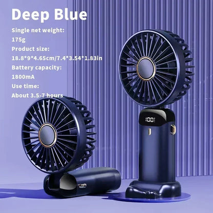 BreezeBright™ | Leistungsstarker Mini-Ventilator