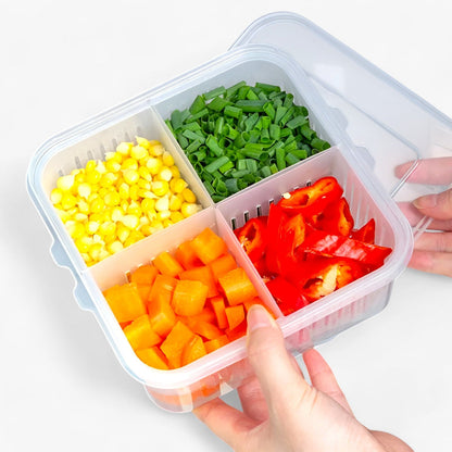 FridgeFlow™ | Transparenter Organizer für Frischwaren