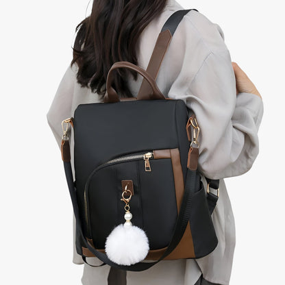Vivian | Leichter Nylon-Rucksack mit großem Fassungsvermögen