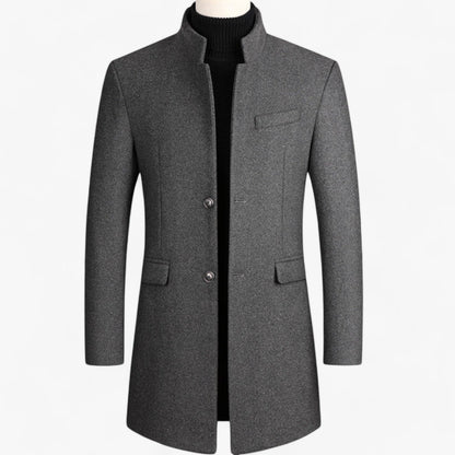 Stilvoller langer Mantel - Ikonische Eleganz