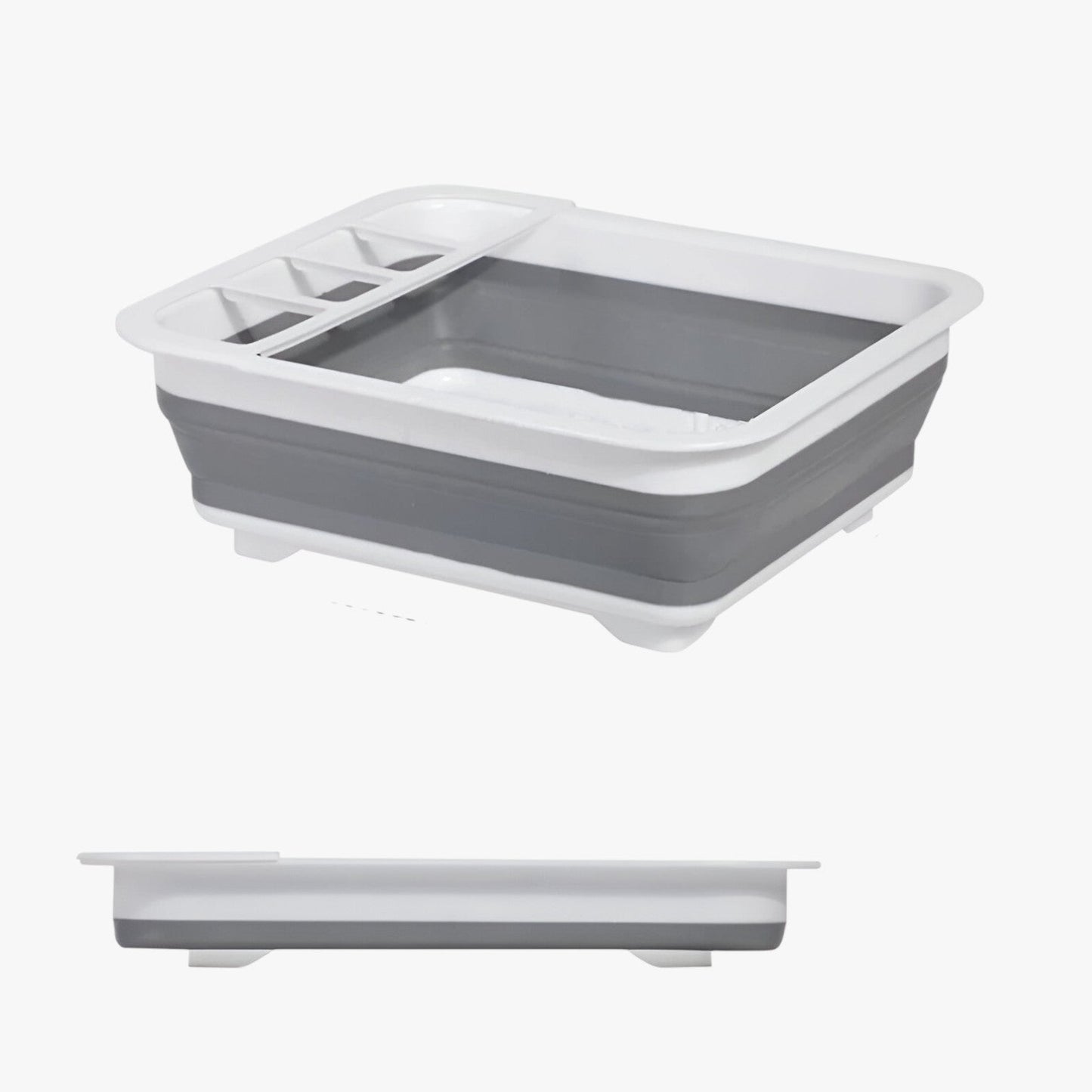 Darian | Kompakt und ordentlich - Faltbares Geschirrgestell zur Platzersparnis