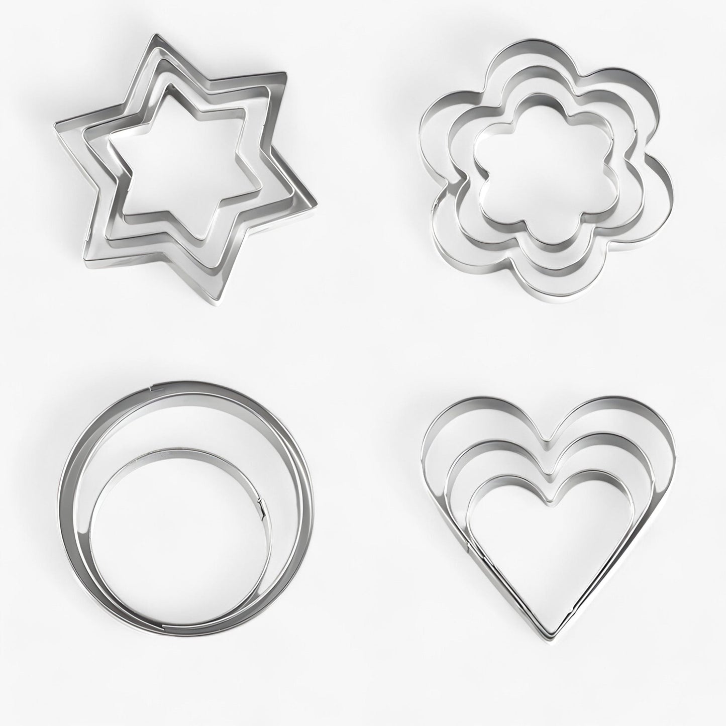 Mini Weihnachtsausstecher-Set - Perfekt für festliches Backen und Tortendekoration