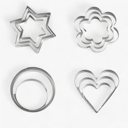 Mini Weihnachtsausstecher-Set - Perfekt für festliches Backen und Tortendekoration