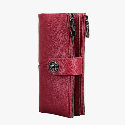 Alivia | Damenledergeldbörse mit AirTag - Elegant, Sicher und Vielseitig