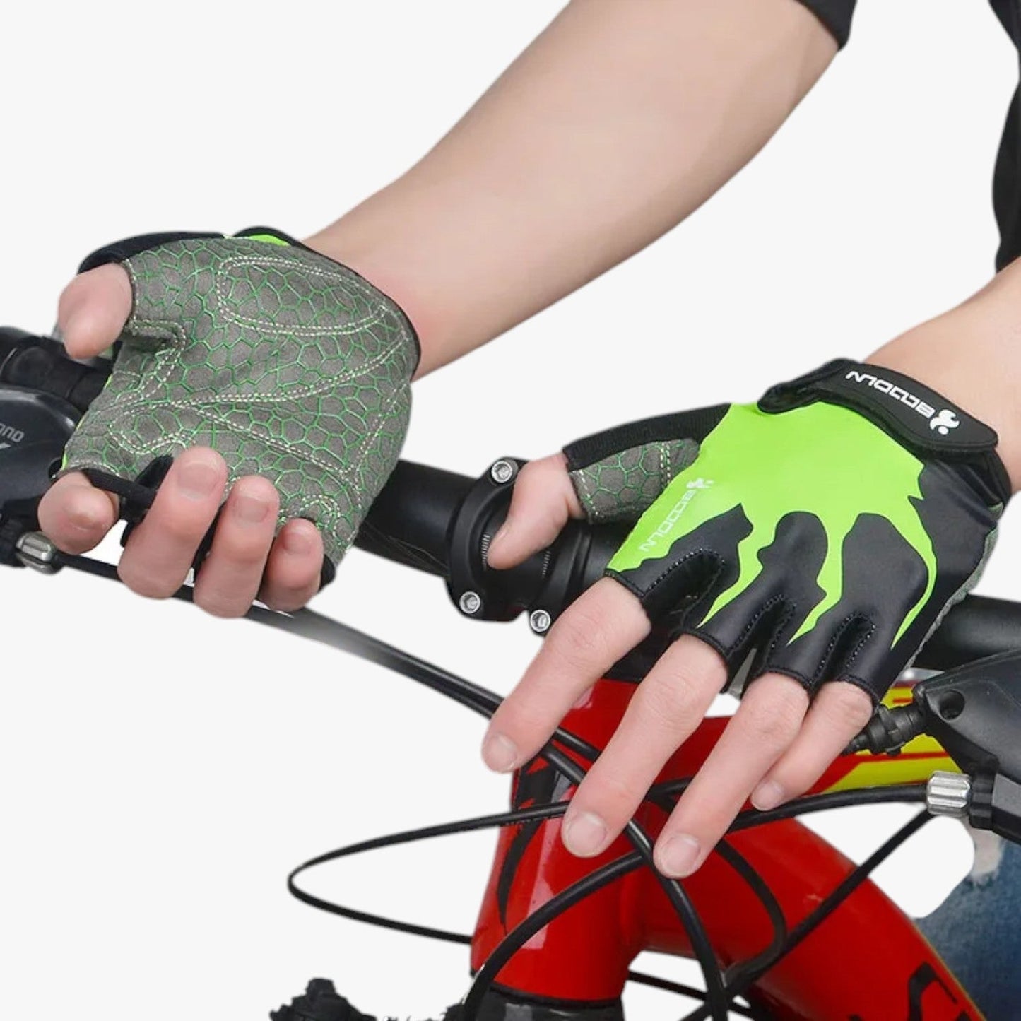 Alonzo | Sommerhandschuhe rutschfest und atmungsaktiv für Fitness und Radfahren