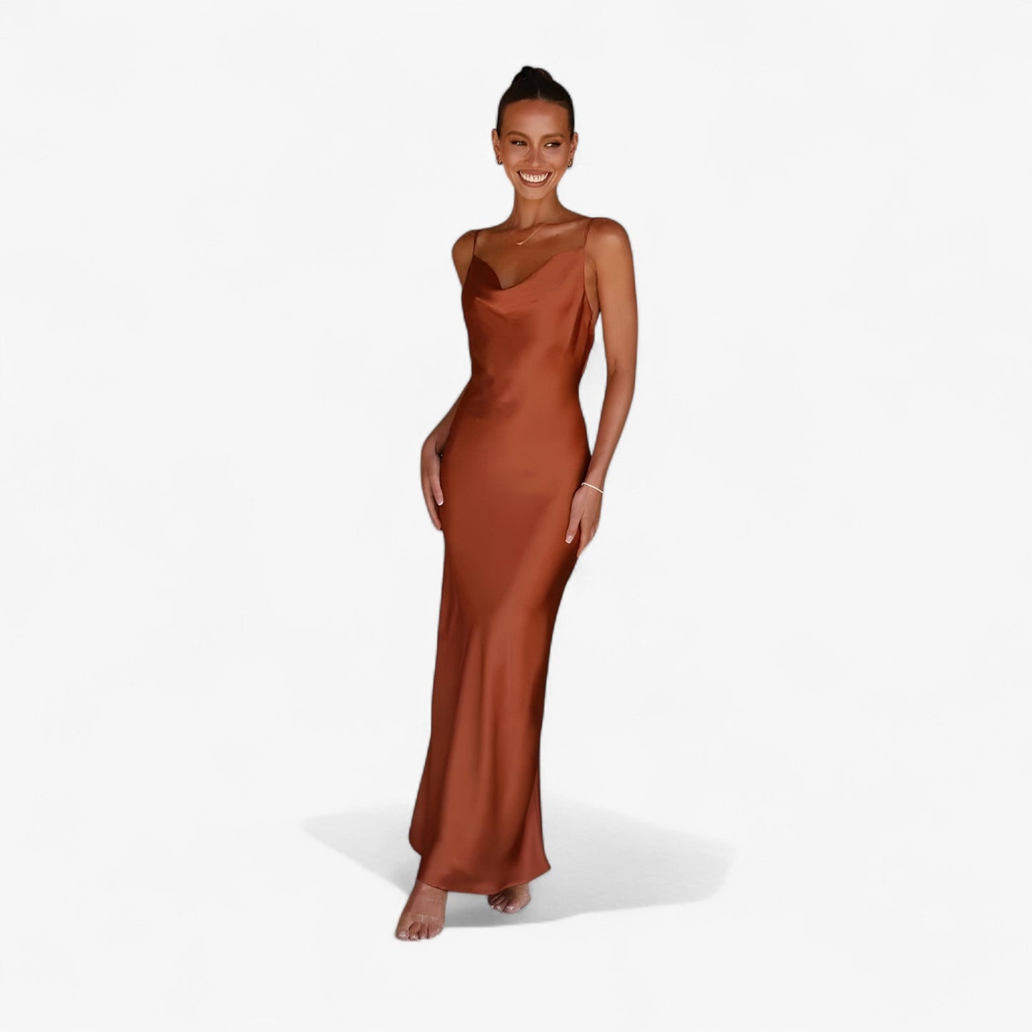 Dianne | Lang gown aus Seide