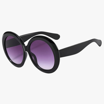 Daphne | Luxuriöse oversized runde Sonnenbrillen