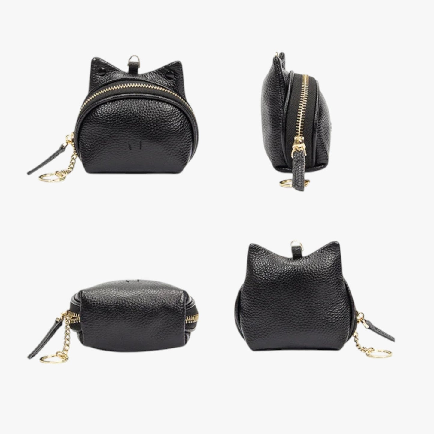 Reign | Elegante Lederportemonnaie mit Reißverschluss, Münz- und Kartenfächern