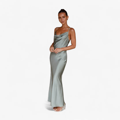 Dianne | Lang gown aus Seide