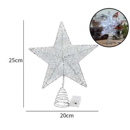 Sternenähnlich Elegant | Oben Stern Ornamente Weihnachtslicht - Beleuchten Sie Ihre Jahresendfeier