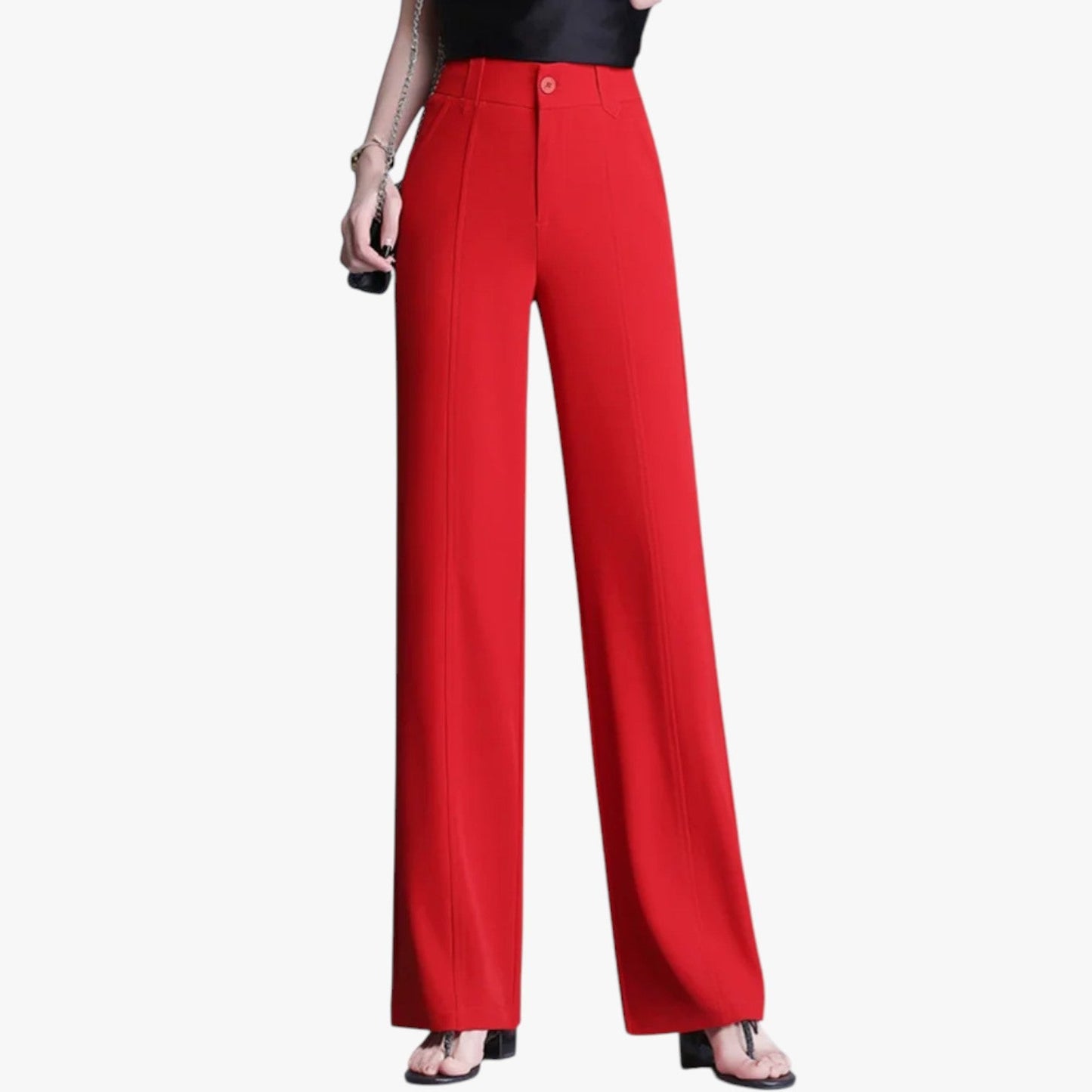 Regine | Oversize weiße Hosen – Eleganz und Komfort von L bis 6XL