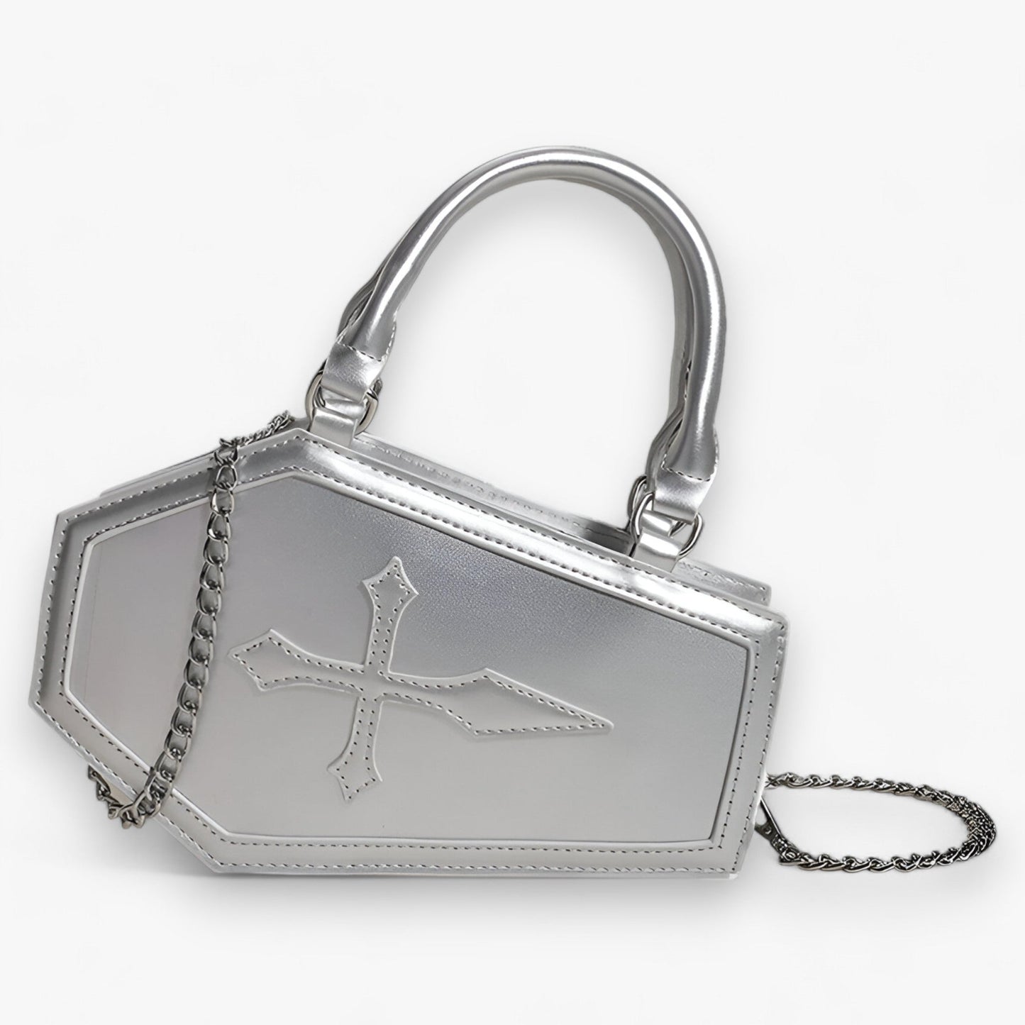 Sarg-Kettenhandtasche - Geräumig und elegant für Halloween-Cosplay