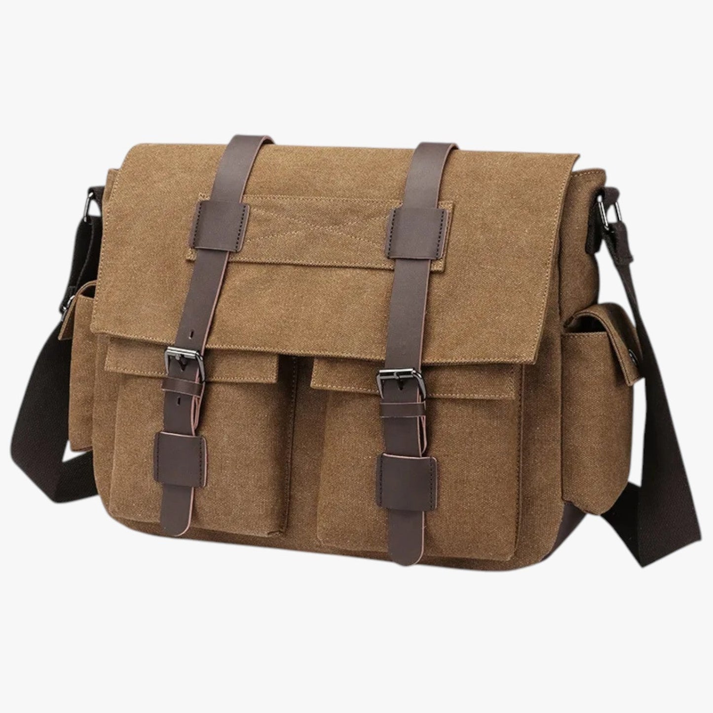 Harlan | Vintage Ledertasche für Männer mit Schultergurt