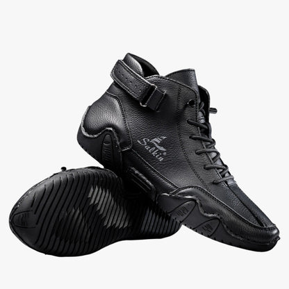 Robert | Handgefertigtes Leder für Herren, Atmungsaktiv & Eleganter Casual-Stil