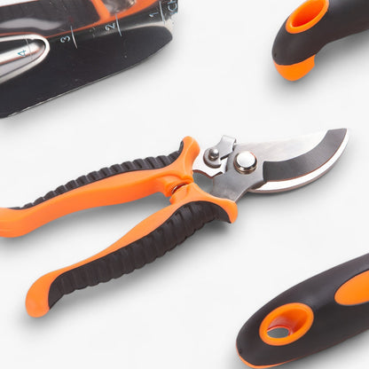 Schweres Gartenwerkzeug-Set mit rutschfestem Griff