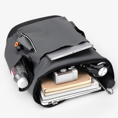 Joacquin | Stilvoller wasserdichter Laptop-Rucksack mit USB-Ladefunktion